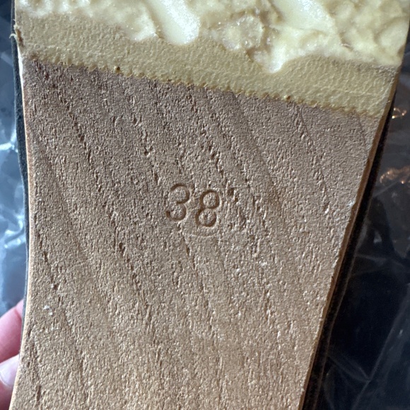 NO.6 shearling clogs NWT - Picture 5 of 6